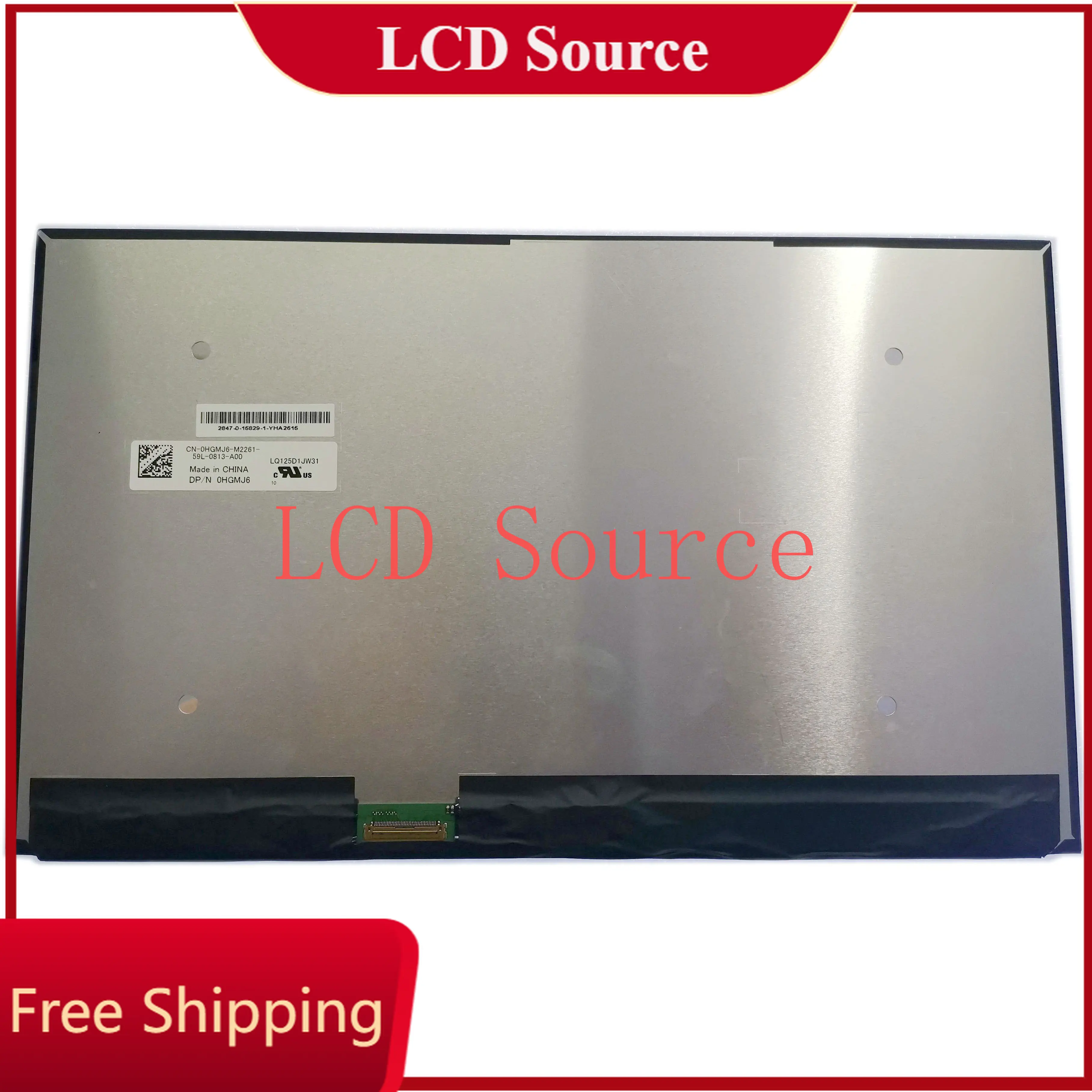 

Тонкий дисплей LQ125D1JW31, 4K, 12,5 дюйма, для ноутбука Dell XPS 12 9250