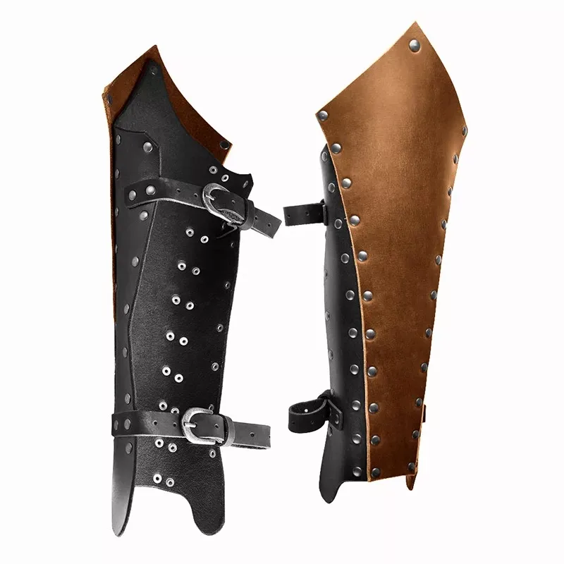 Jambières Chevalier Viking en Simili Cuir – photo 4