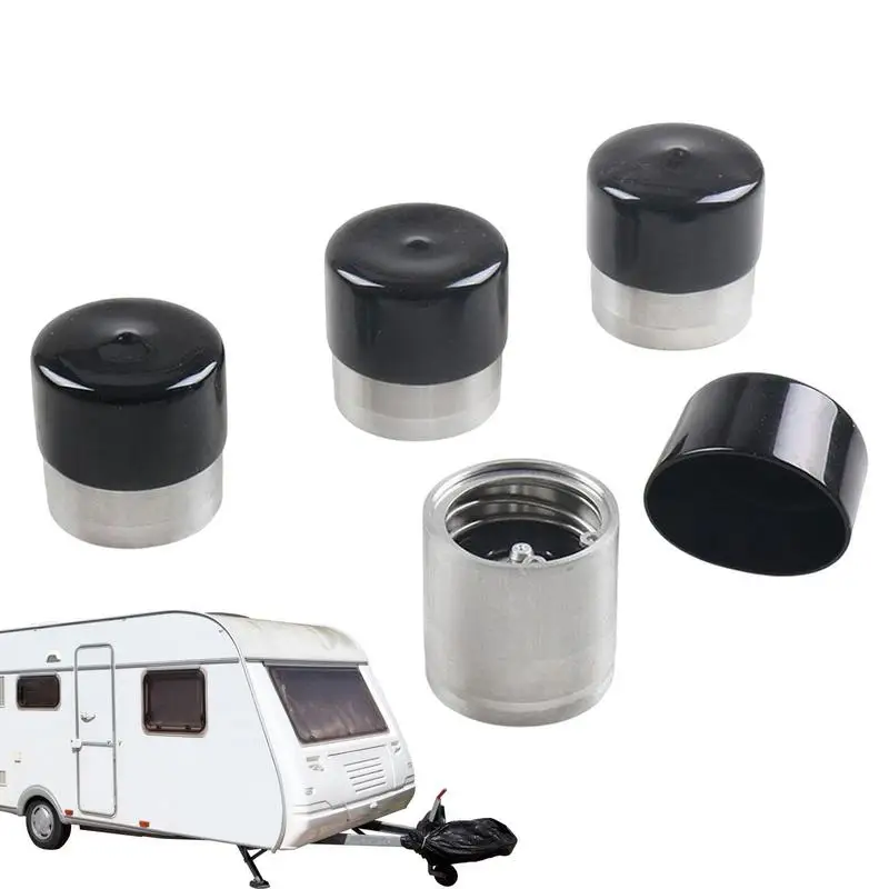 

Trailer Bearing Cap Heavy Duty Trailer Bearing Cover RV Wheel Bearing Protector With Silicone Trailer Bearing Dust Cap For