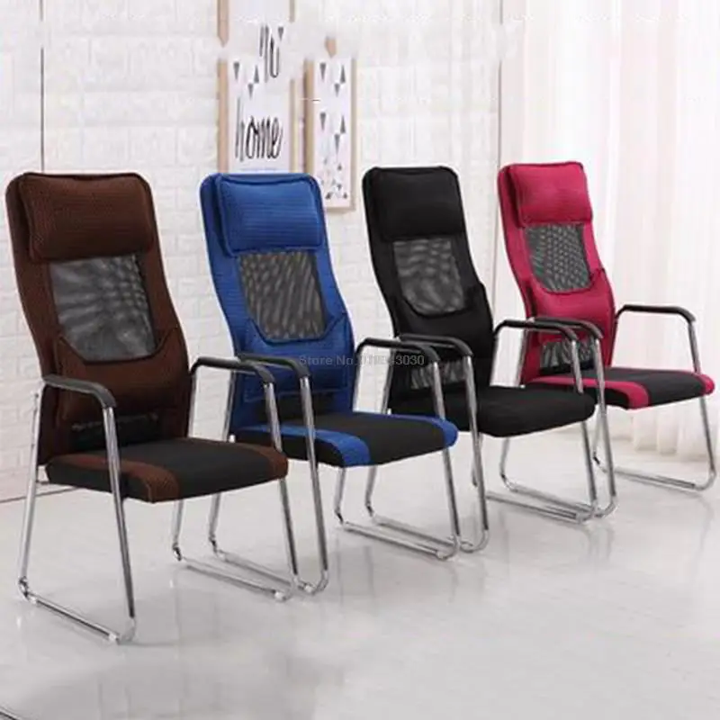 

Arc Backrest Household Computer Chair Mesh Cloth Breathable Office Chair Modern Ergonomic Chair Student Study Gaming Chair