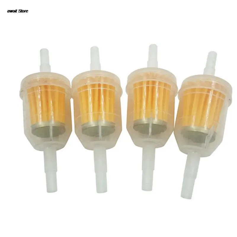 5pcs/lot Universal Large Inner Gas Fuel Filter Petrol 6mm 8mm / 1/4mm 5/16mm Pipe Lines