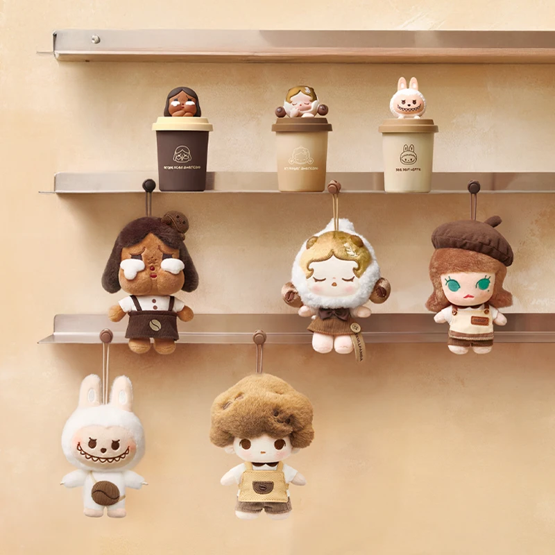 POP MART POP BEAN Coffee Factory Series-Plush Pendant Blind Box