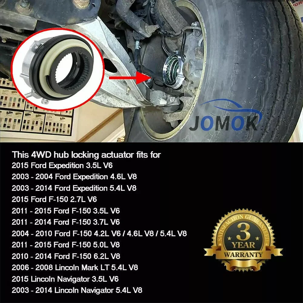 1pcs High quality Auto Locking Hub Axle Actuator For 2004-2015 Ford F-150 4WD 7L1Z-3C247-A 7L1Z3C247A !!!