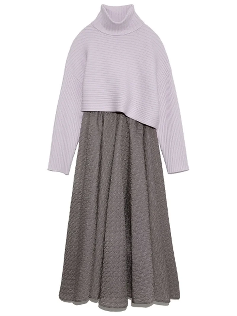 ショッピング卸し売り Neploe 女性用秋 冬服 日本の仕事に行くスーツ 長袖ニット ハイウエスト バブル コレクション22 数々の賞を受賞 Www Adnap Gov Mz
