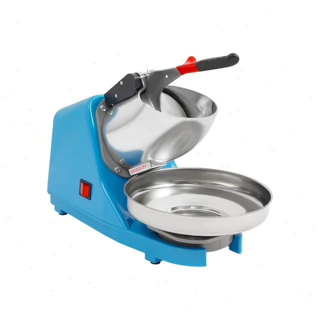 Broyeur à glace électrique 380W, broyeur à glace commercial et domestique avec protection contre la surchauffe, capacité élevée de 143 lb/h, boîtier isolé sûr 1