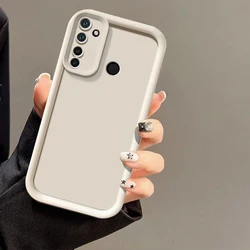 Enhanced Phone Case with Camera and Anti-Drop Protection - Soft Cover for Realme 5S (Tyjt white)