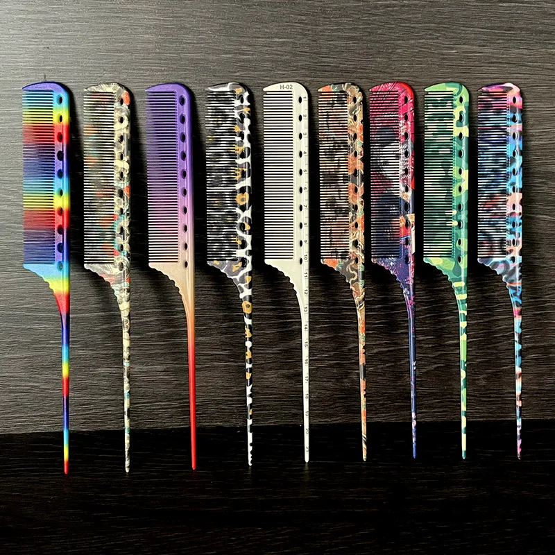 

Hair salon special pointed tail comb hairdressing comb straight hair combing hair comb hard comb without deformation pick comb