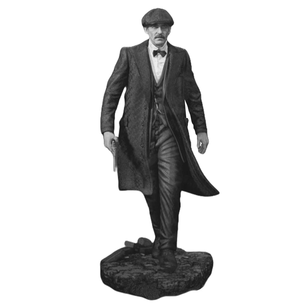 John Shelby Arthur Shelby Antike Miniatur Figur Harz Modell Kit unbemalt Kunststoff Modell Kit A475 Thomas Shelby – Detail 5