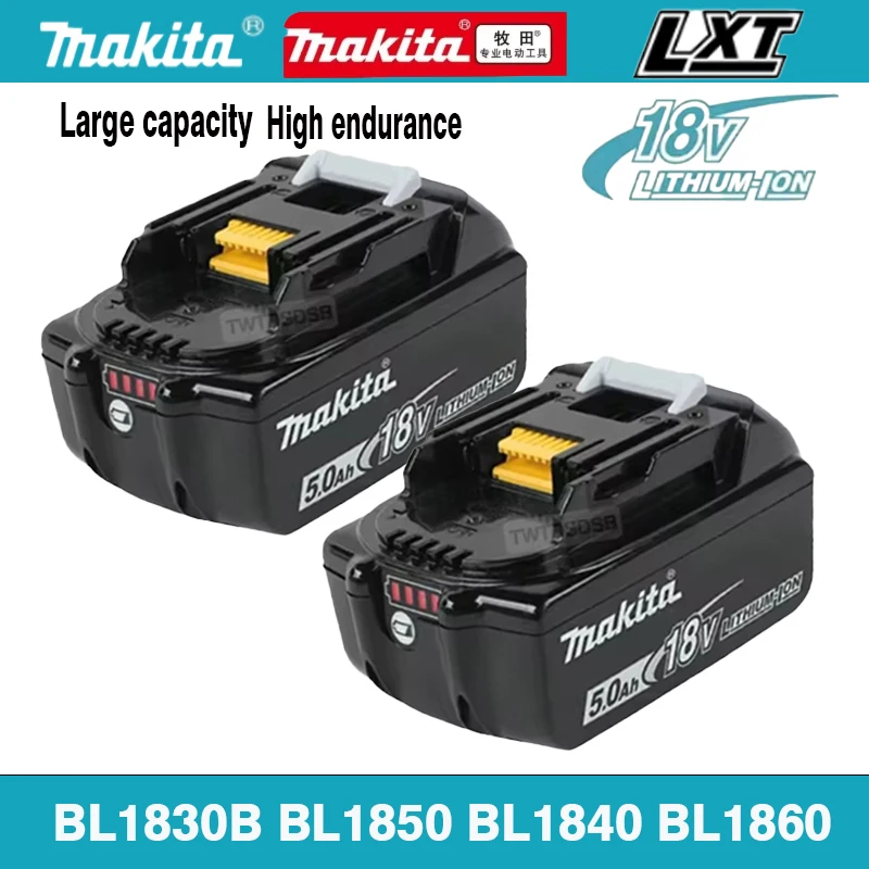 18V 6.0Ah Makita Rechargeable Battery For Makita BL1830 BL1830B BL1840 BL1840B BL1850 BL1850B Power Tools