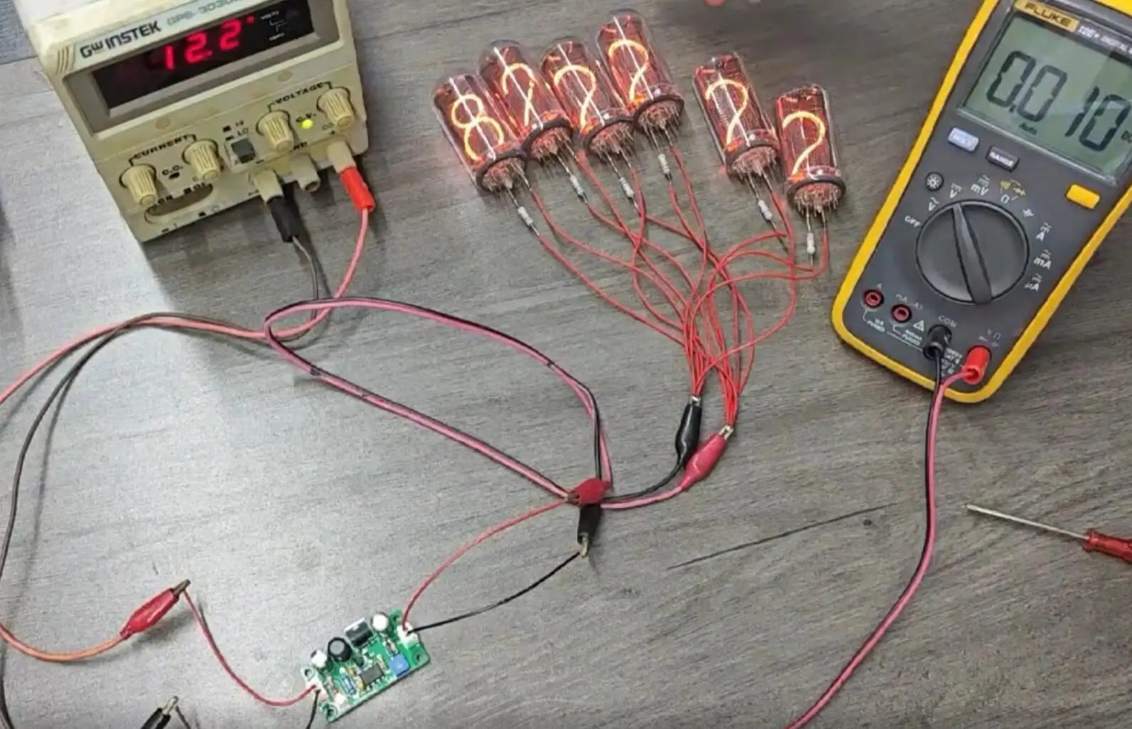 Nixie Tube Booster Module DC 9-12V TO 80-380V 160V 170V Boost