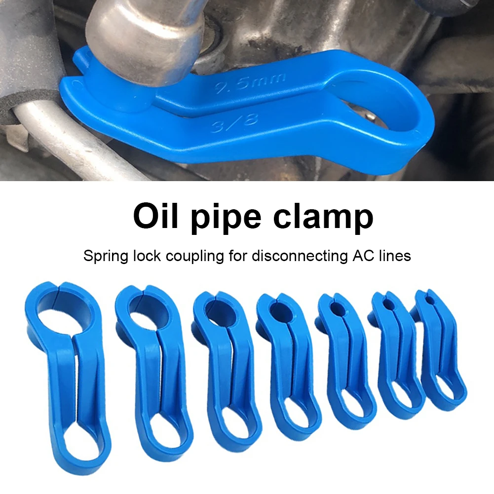  Oil Pipe Line Removal Tool, Universal Air Condition Oil Line  Disconnect Tool Compatible for Most of Car Models (7Pcs) : Automotive