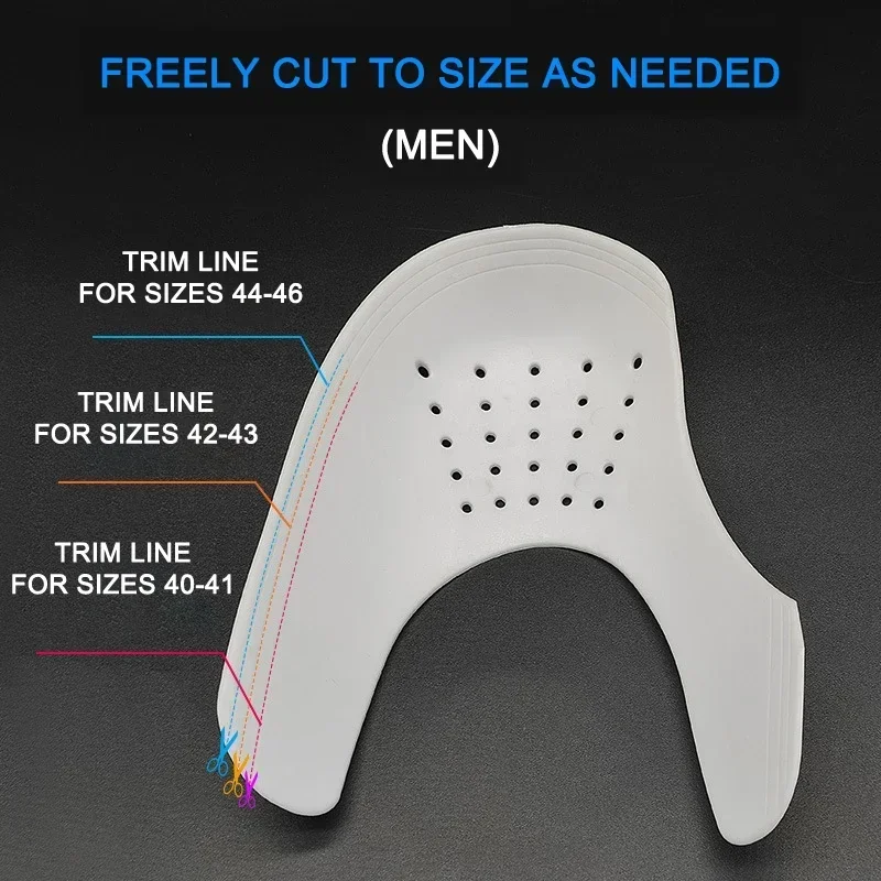 Shoe Protector Shoe Crease Protectors Anti-wrinkle Lightweight Shoe Shield Inserts for Sneakers Crack Toe Cap Support Stretcher