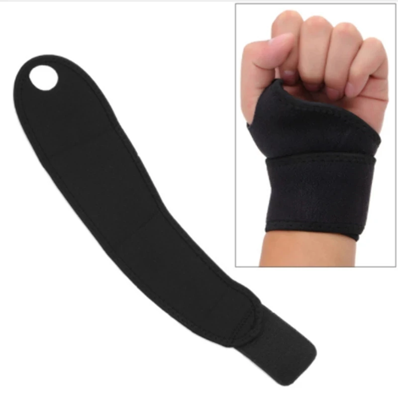 Wrist Band Support Adjustable Wrist Bandage Brace Sports Compression Wraps Gym Training Lifting Gym Orthopedic Wristbands