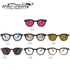 WHO CUTIE Fashion Vintage Square Sunglasses Women Brand Design Rivet Frame Red Lens Retro Acetate Sun Glasses Shades Men S380 6