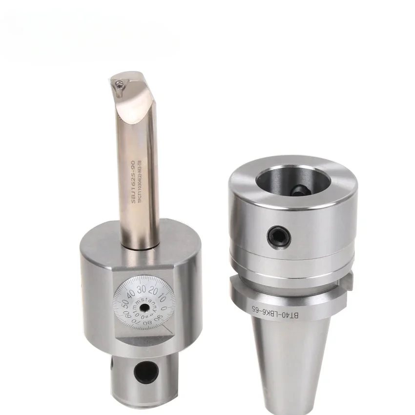 NEW NBJ16 Micro Universal Boring Head Set with BT30 Shank Adjustable Boring Bar Cutters for Milling Machine with 6-51mm