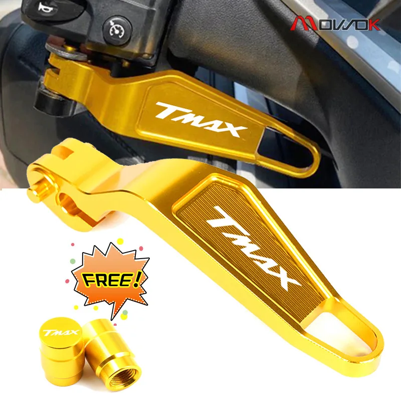 For YAMAHA TMAX 530 DX SX Tech Max TMAX 560 2017-2020 2021 Motorcycle Valve Cap & Parking Hand Brake Lever TMAX530 Tmax560 T-MAX