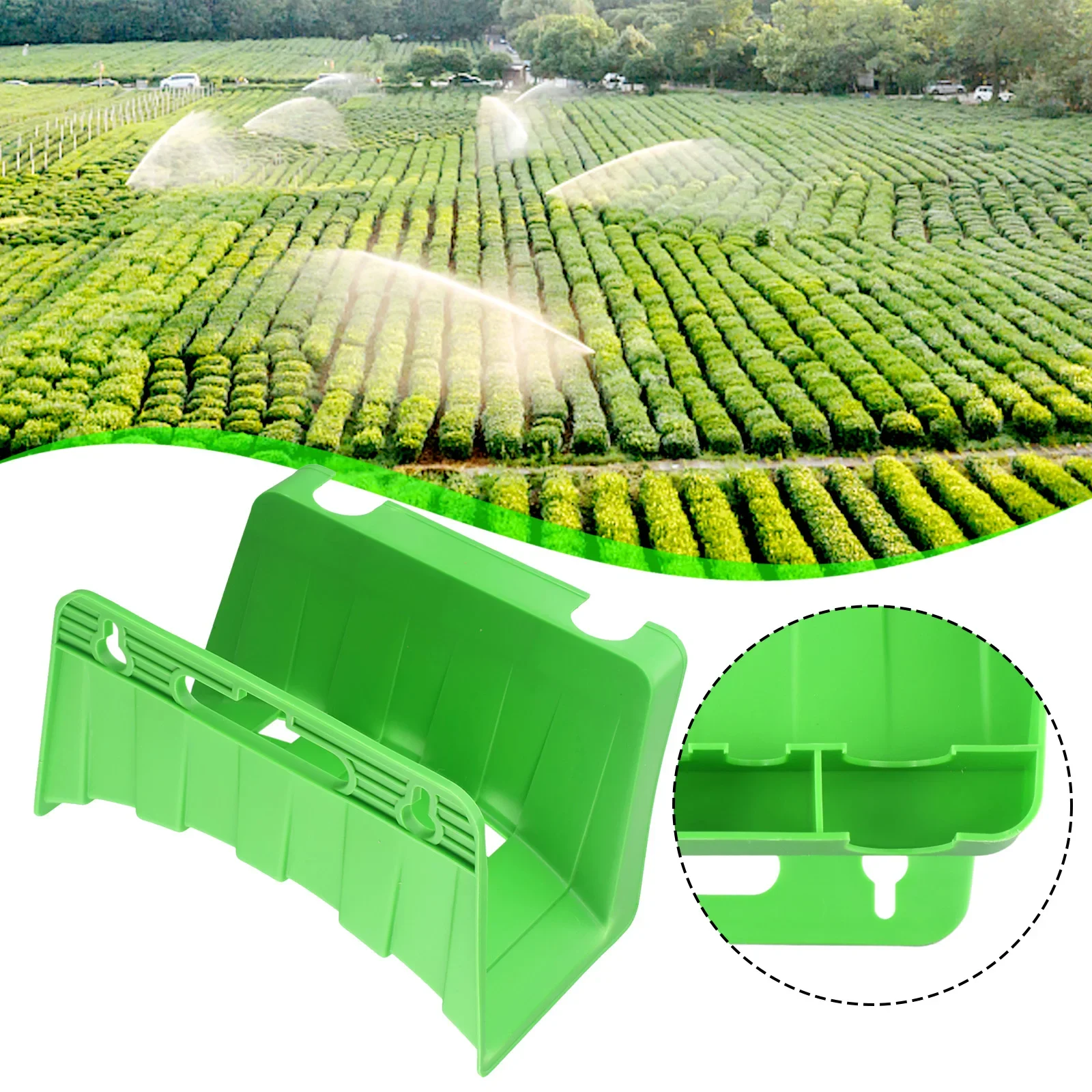 

Garden Wall Mounted Tap Watering Hose Organizer /23.5x16x14cm/22.5x16x14cm 2-sizes /Water Pipe Support Reel Rack Garden Parts/