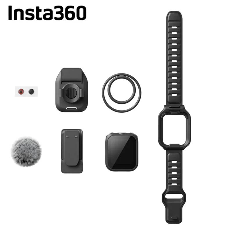 인스타360 X5/에이스 프로 2 GPS 프리뷰 리모컨 (내장 마이크 포함) 인스타 360 X5/에이스 프로 2용 액세서리