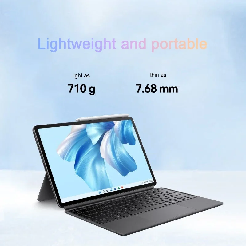HUAWEI MateBook E Go 12.35 Inch WiFi/LTE 8GB/16GB 256/512GB/1T Snapdragon 8cx Touchscreen 120Hz Laptop Tablet 2-in-1WithKeyboard 2