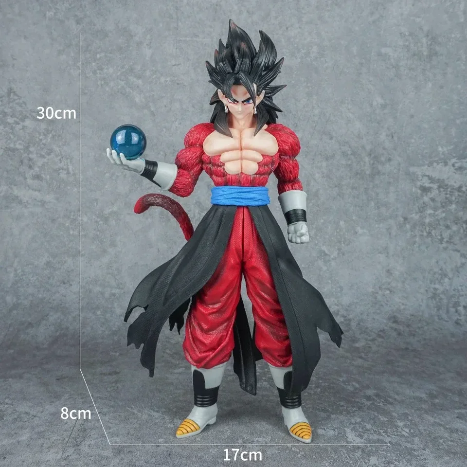 ULTIMATE SSJ4 GOGETA *Super Saiyan 4 Goku Realistic Figure Dragon Ball