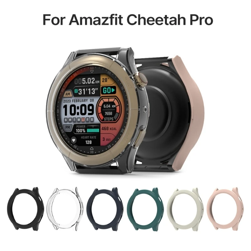 

Smartwatch Anti-Scratch Case Hard PC Waterproof Protector Shockproof Housing Sleeve Frame Bumpers for Cheetah M76A