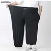 Summer Plus Size 12XL 180KG Men's Pants Pocket Large 6xl 8xl 10xl Loose Big Elastic Sports Blue Grey Pants 50 52 4