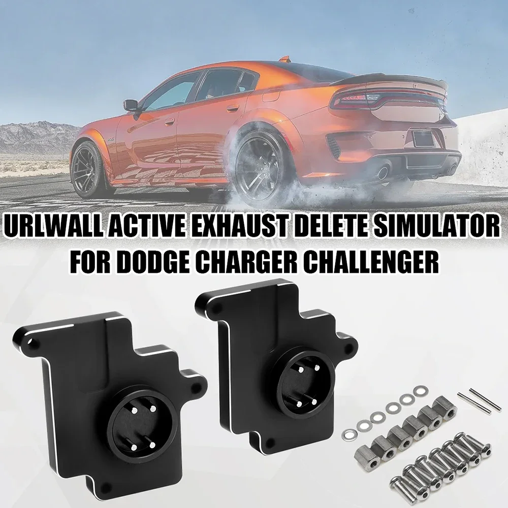ACTIVE EXHAUST DELETE / SIMULATOR For Dodge Charger Challenger 15+,car parts,exhaust flange kit