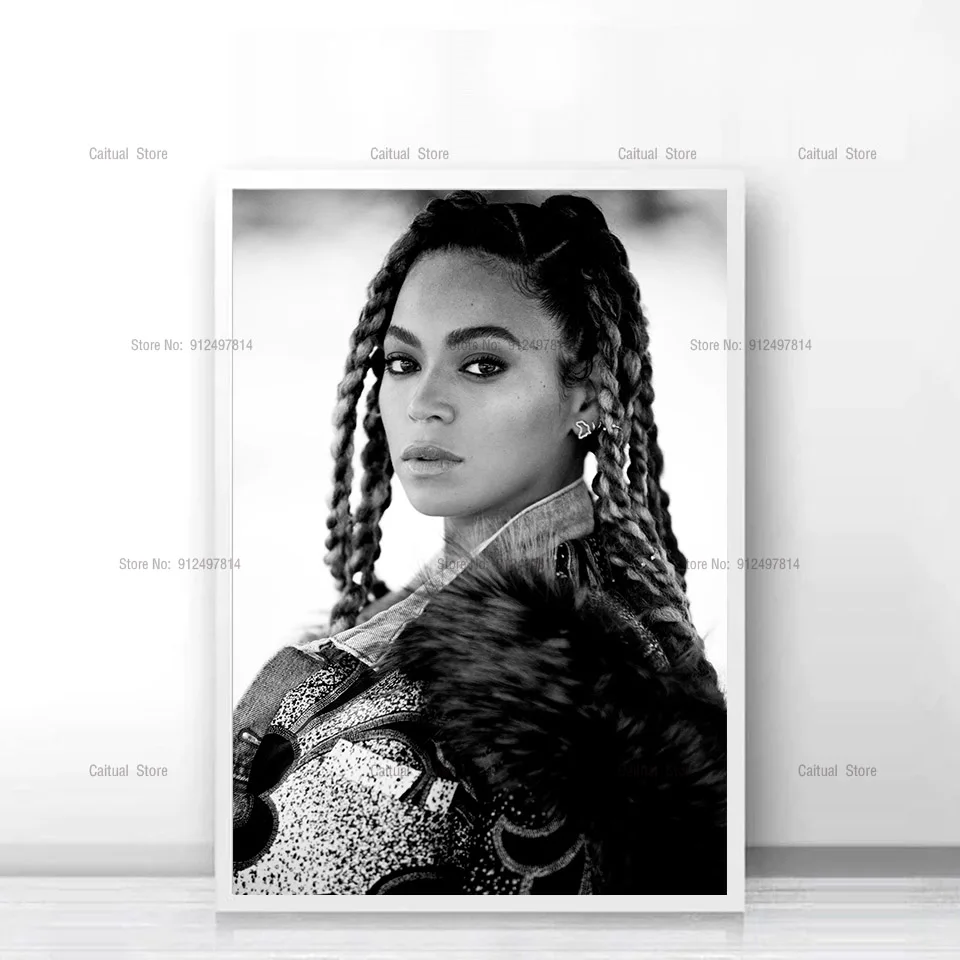 Beyonce Pop Art Black And White