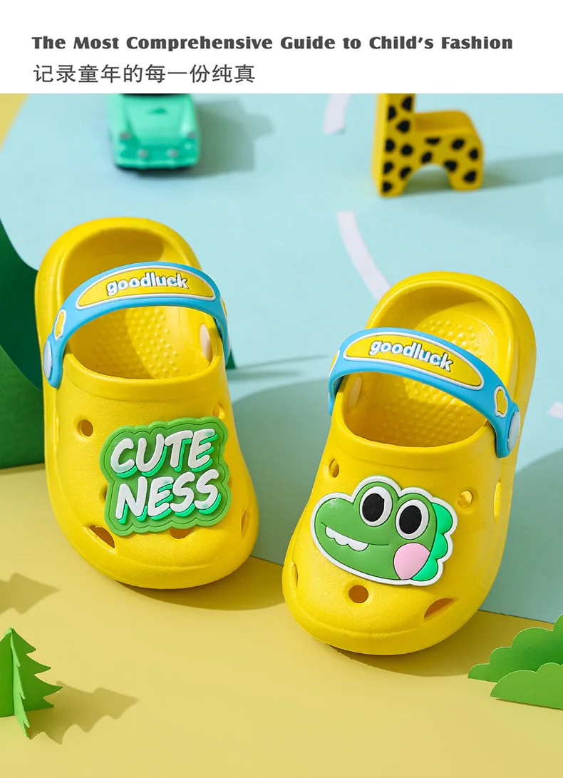 girl princess shoes Cartoon Dinosaur Kids Slippers Boys Summer Beach Sandals Girls Home Slippers Toddler Anti-Slip Indoor Slides Child Garden Shoes best leather shoes