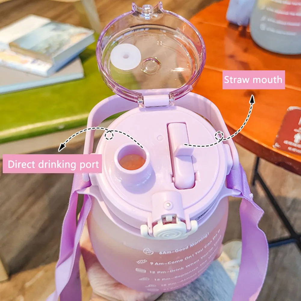 Bouteille D'Eau Isotherme, Sans Bpa, Gourde Inox Reutilisable Pour