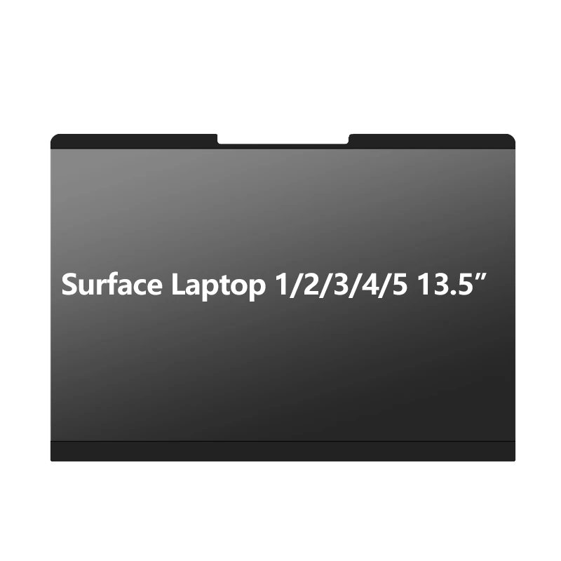 China Factory Magnetic Anti-Reflective Light 2-Way Screen Protective Film Privacy Filter for Surface Laptop 13.5 Anti Spy