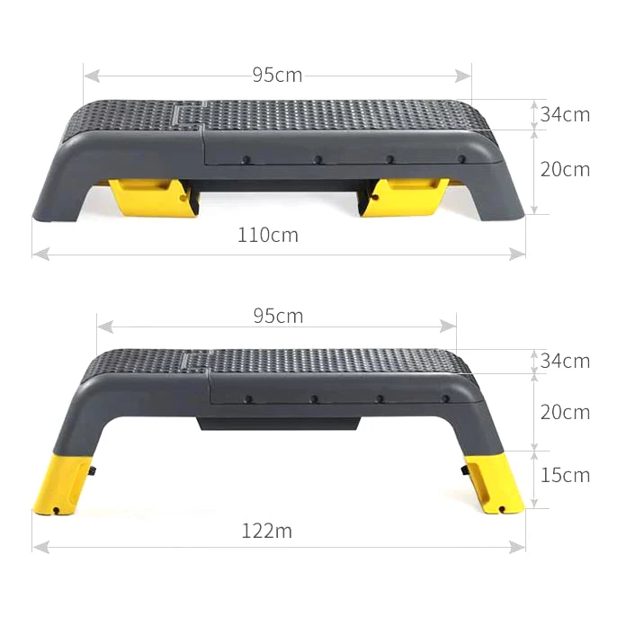 Bench Press Adjustable Aerobic Step Board Aerobic Step Bench Aerobic Step  Home Exercise For Gym Fitness Accessories - Tool Parts - AliExpress