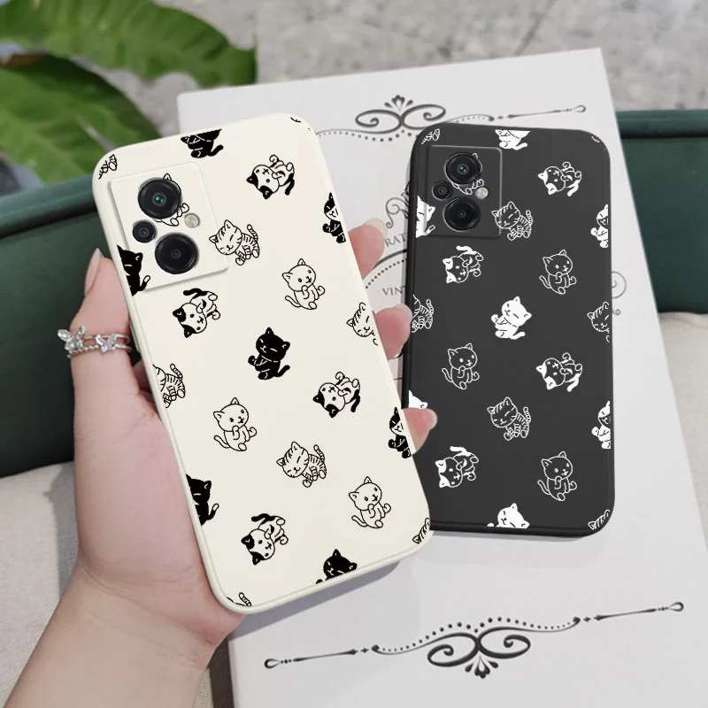 Adorable Kitty Silicone Phone Case Cover
