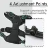 Dog Harness for Dogs No Pull Chest Harness Dog Traction Medium Dog Vest Adjustable Padded Vest Breathable with Reflective Tape 4