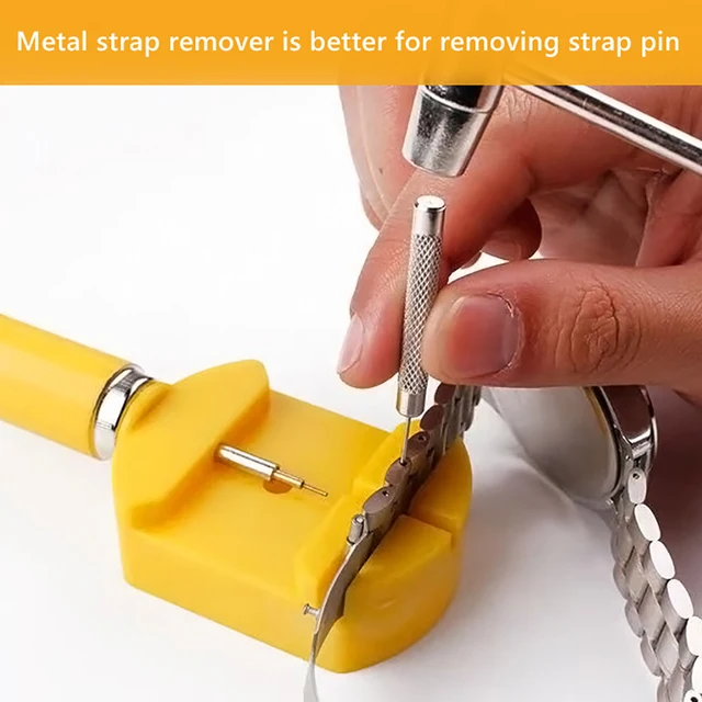 to remove links how to adjust watch band without tool