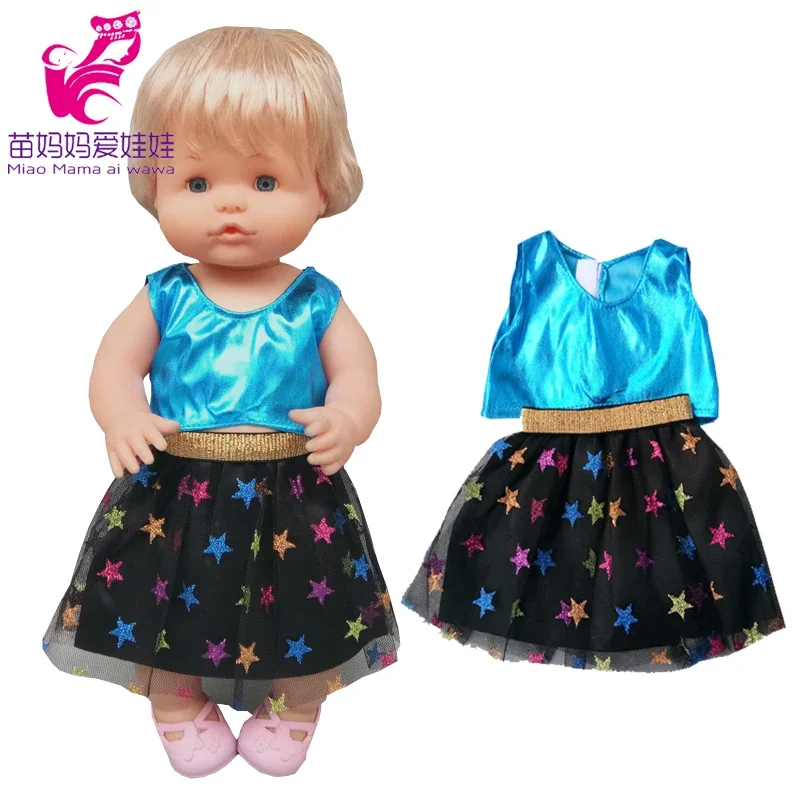 16 Inch Doll Clothes Suitable for 40cm Baby Doll 38 Cm Nenuco Clothes Ropa Y Su Hermanita Children Girl Rompers