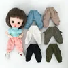 Ob11 Bjd Doll Long Overalls Pant Doll Jeans Clothes With Pocket Ob11 Diy Accessories Toys For Ob11,Obitsu11,Molly,1/12 Bjd Doll 1