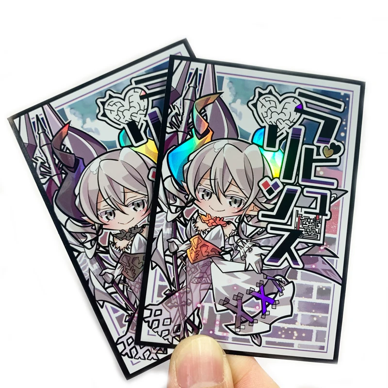 

50 PCS/Bag Game Yu-Gi-Oh! Labrynth of the Silver Castle Card Sleeves Anime Yugioh Sleeve Holographic Cards Protector Case Gift