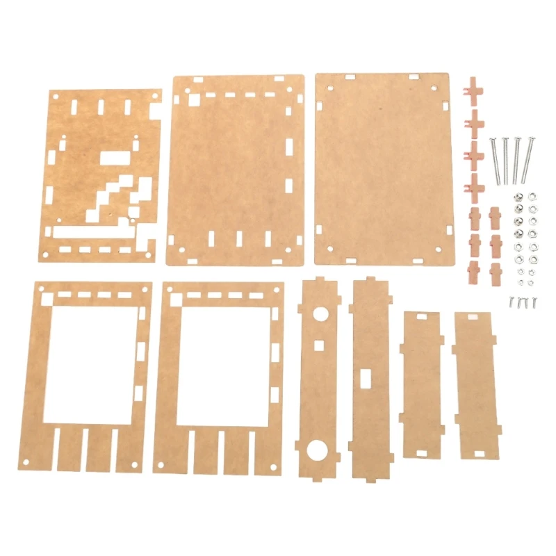 digital oscilloscope color screen oscilloscope 69HF Acrylic DIY Clear Shell Case for 2.4" TFT Digital Oscilloscope Kit