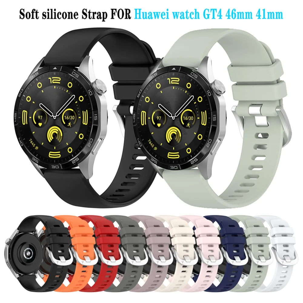 Silicone Watch Strap For Huawei Gt4 Pro Replacement Wristband_voghion.com