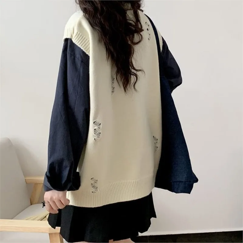 Creative Pregnant Women's Knitted Vest Jacket New Arrival Maternity Spring and Autumn V-neck Outerwear Sweater Jacket LH161