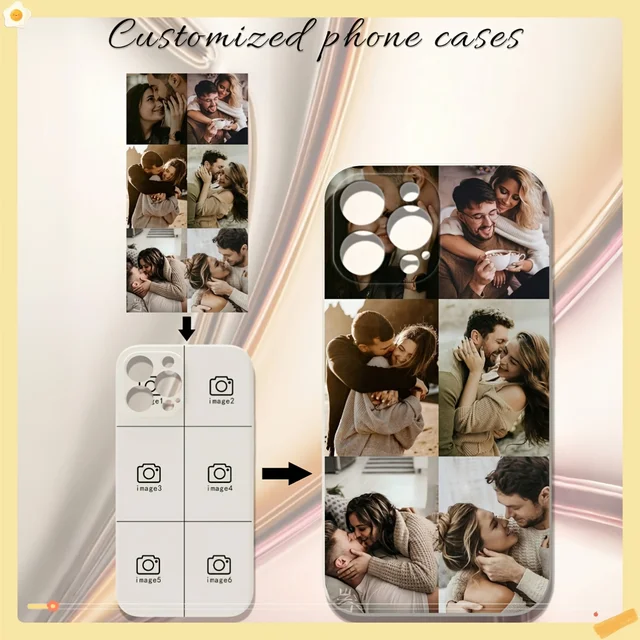 Custom Design Your Photo Clear Phone Case For iphone 17 16 15 14 13 12 11 Pro Xs Max Mini X XR 8 7 6 Plus SE 2020 2022 1