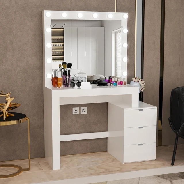 Quality Vanity Decorative Mirror Squares Light Big Decorative Mirror Desk  Makeup House Decoration Spiegel Room Decoration - AliExpress