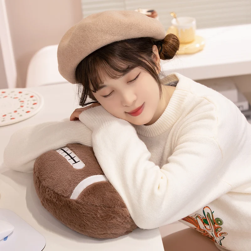 리얼리틱 축구 농구 배구 테니스 야구 럭비 당구 공 쿠션 베개 홈 소파 장식 쿠션 베개 선물