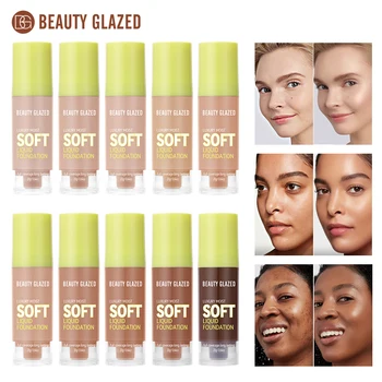 Impeccabile tutto il giorno: fondotinta correttore impermeabile a 8 colori per trucco da donna, copertura completa, idratante a lunga durata 1