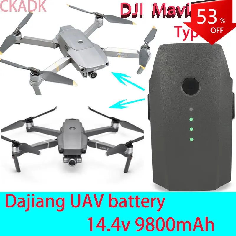 

Free Shipping100% Marke Neue Für I Mavic Pro Batterie Max 27-min Flüge Zeit 9800mAh Drone Intelligente Flug Batterien