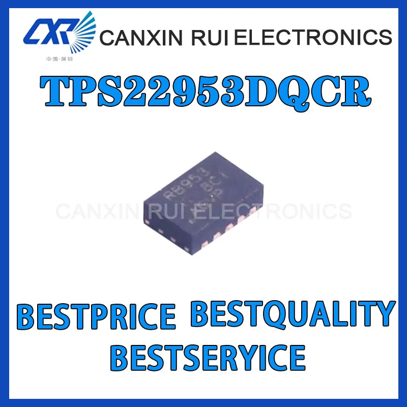 100 new origina TPS22953DQCR WSON10 package, power switch IC