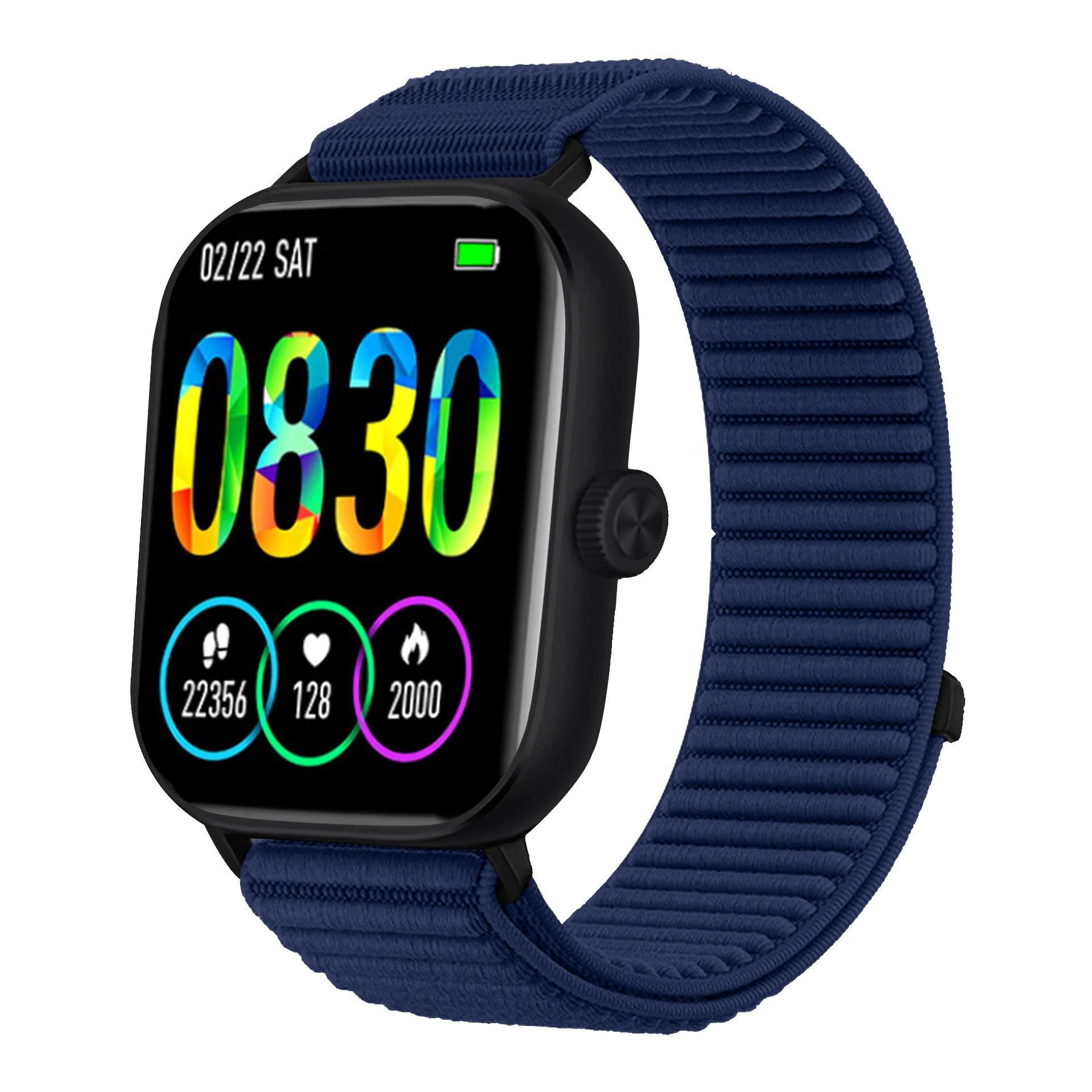 Breathable Nylon Loop Watch Strap - Simple Style