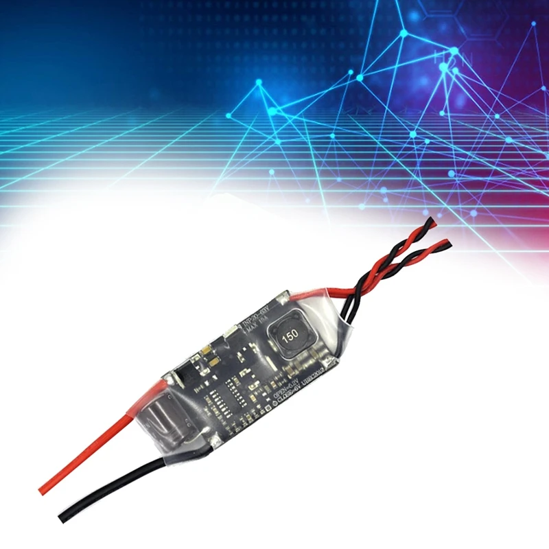 15A 3-12S FPV Receiver Power Supply Voltage Regulator External BEC (UBEC) 5V Step-Down Regulator Module For RC Airplane, Durable