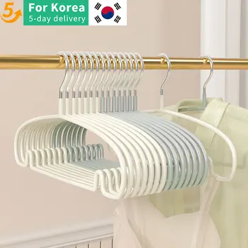 행어 미끄럼 방지 기숙사 가정용 의류 걸이, 의류 변형 방지, 간단한 옷 보관, 10 개